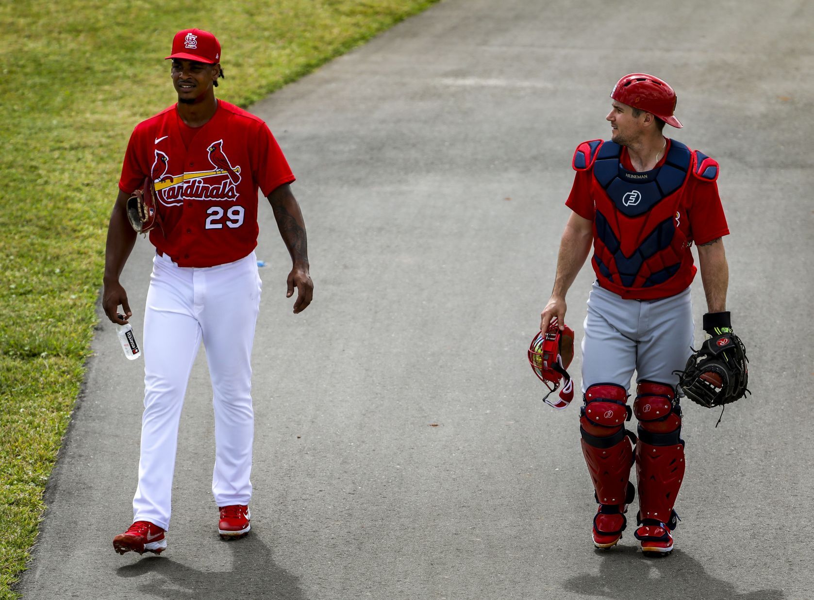 Cardinals hold first full team workout of 2021